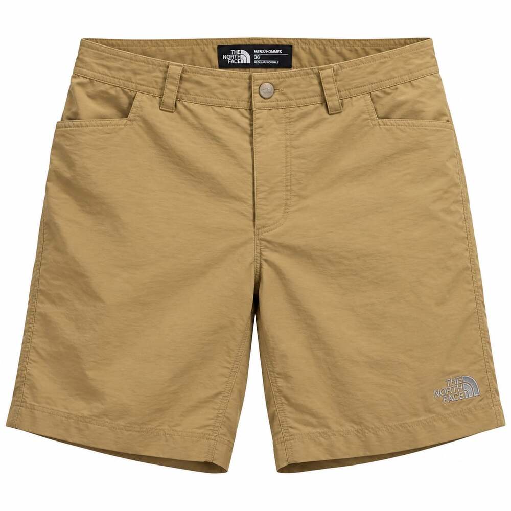 The North Face Hiking Shorts Khaki Brown Outdoor Walking